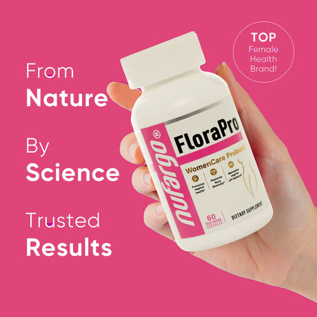 FloraPro Women’s Probiotic — 5 Billion CFUs for Intimate Health, pH Balance, and Daily Comfort